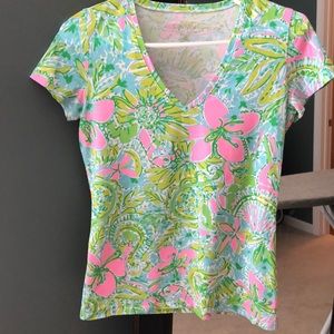 Lilly Pulitzer cotton tee